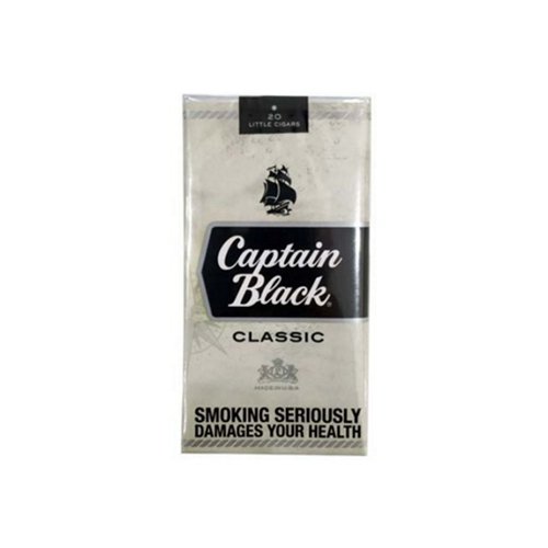 Captain Black Classic sigarası, klasik tütün tadı ve hafif içimi ile sigara içicilerine keyifli bir içim sunar. Sipariş ver, satın al ve uygun fiyatlarla Captain Black Classic sigarasını temin et!