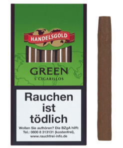 Handelsgold Green – Yeşil Elma Aromalı 5’li Sigarillo