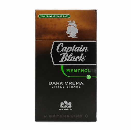 Captain Black Dark Crema Menthol Superslim