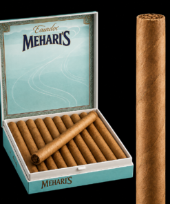 Agio Meharis Ecuador 20s, Ecuador kaplama yaprağı ve seçkin tütün harmanıyla premium cigarillo deneyimi sunuyor.