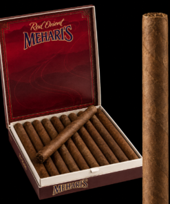 Agio Meharis Red Orient 20s, Oriental tütün harmanı ve zengin aromatik yapısıyla premium cigarillo deneyimi sunuyor.