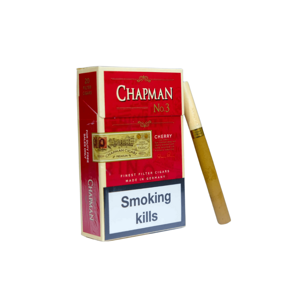 Chapman Sigarillo No3 Cherry – Vişne Aromalı - Görsel 2