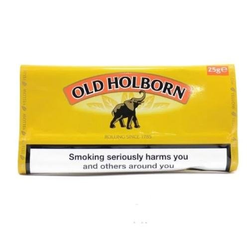 Old Holborn Sarı (Yellow) İthal Paket Tütün - 25 Gr