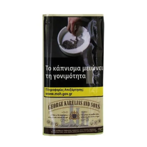 George Karelias And Sons Light 30 Gr ithal sarma tütün paket görseli