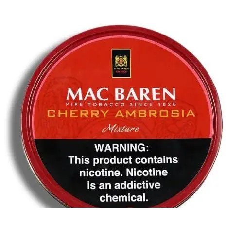 Mac Baren Cherry Ambrosia Pipo Tütünü | Orijinal Puro