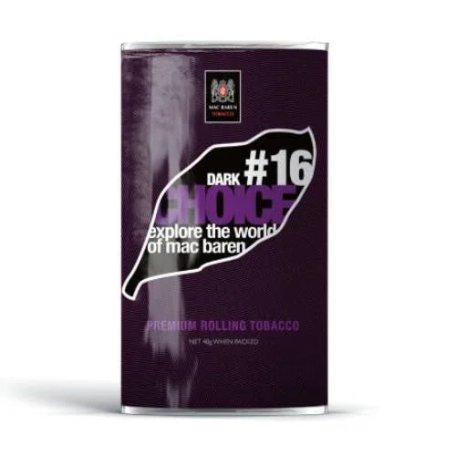 Mac Baren Dark Chocolate #16 40Gr - Bitter Çikolata