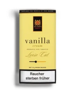 Mac Baren Vanilla Cream İthal Pipo Tütünü