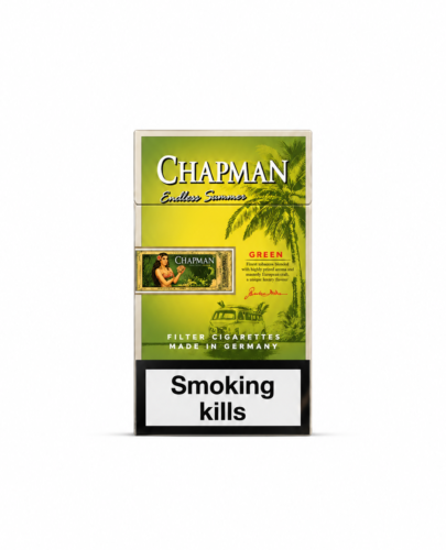 Chapman Endless Summer Green Slim – Ferah Meyve ve Mentol Aromalı Sigara