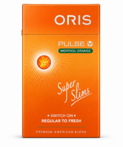 Oris Pulse Menthol Orange Sigara, portakal aroması ve mentol ferahlığını bir araya getirerek premium aromatik sigara deneyimi sunuyor.