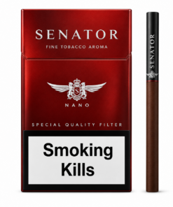 Senator Nano Pipe Tobacco Sigara, pipo tütünü aroması ve yumuşak içim yapısıyla farklı ve premium bir sigara deneyimi sunuyor.