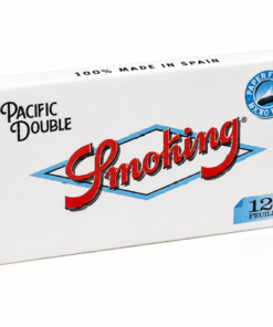 Smoking Pacific Double Tütün Sarma Kağıdı, ince yapısı ve dengeli yanış performansıyla kaliteli sarma deneyimi sunan premium sarma kağıdıdır.
