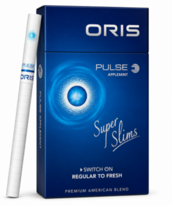 Oris Pulse Apple Mint, elma aroması ve mentol ferahlığını bir araya getirerek premium aromatik sigara deneyimi sunuyor.