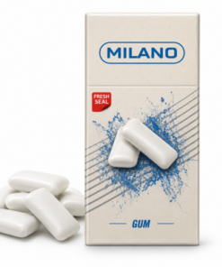 Milano Gum Sakız Aromalı Sigara, ferah sakız aroması ve yumuşak içim karakteriyle premium aromatik sigara deneyimi sunuyor.